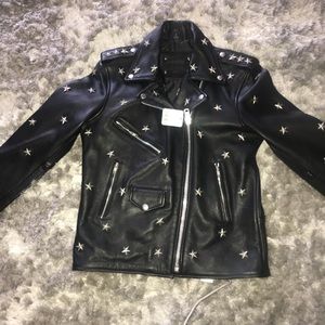 FREE PEOPLE BRAND NEW LEATHER JACKET